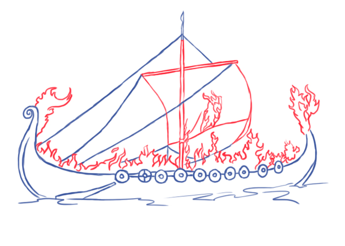 Похороны в горящем драккаре: правда или миф?