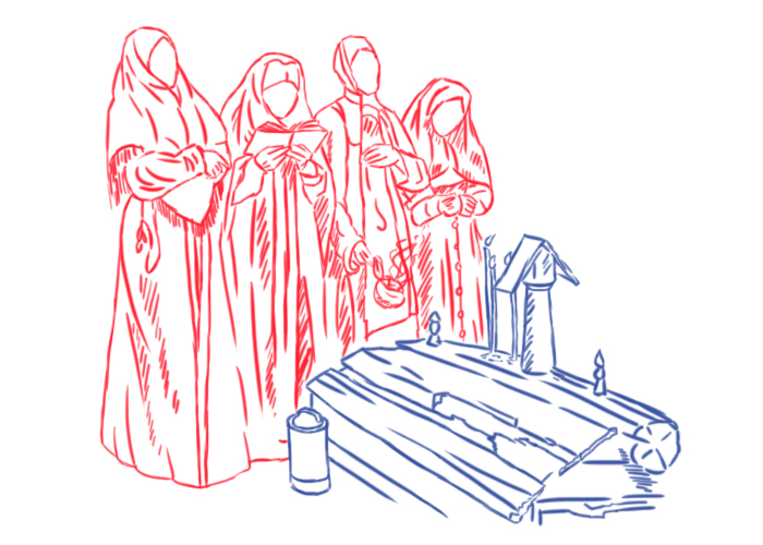 Похороны в допетровской России