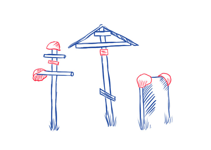 Полевые захоронения Великой Отечественной войны