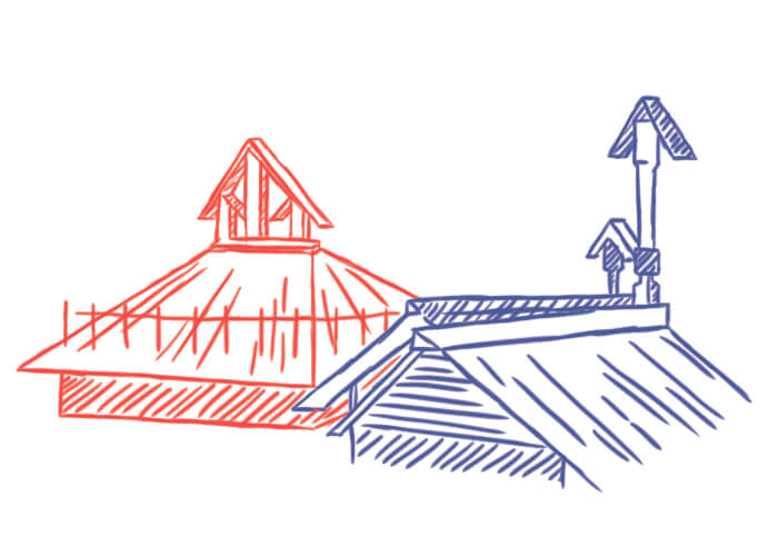 Домовины: намогильные сооружения древних славян