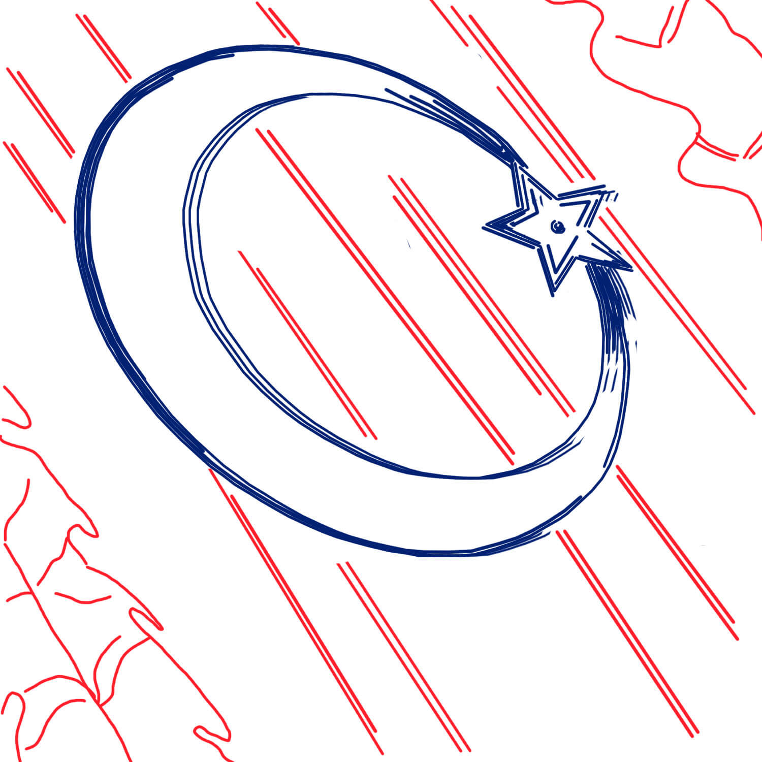 Полумесяц на гроб