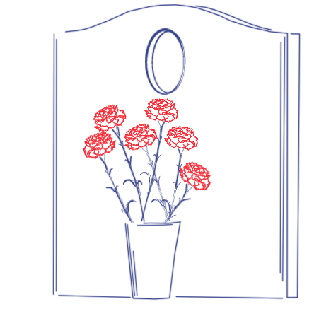 Цветы на могилу