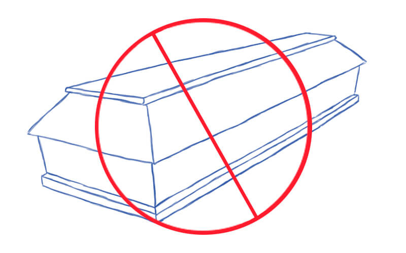 В Китае запрещают хоронить в гробах