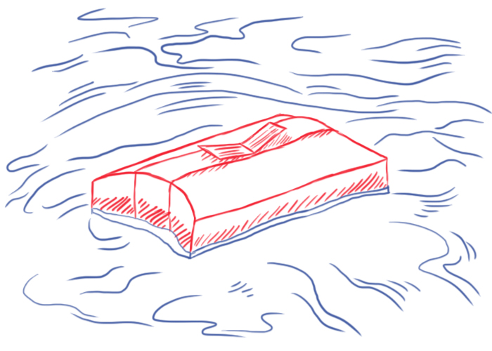 Погребение в море