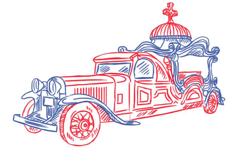 Необычные автокатафалки