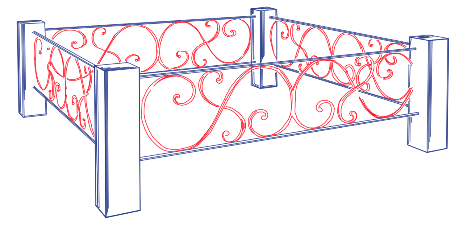 Оградки на могилы