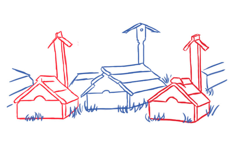Древние кладбища Руси: погосты и курганы