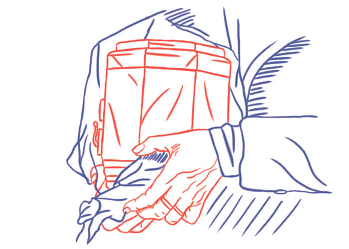 Захоронение погребальной урны