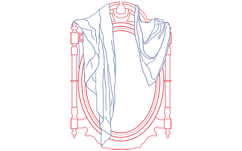 Почему занавешивают зеркала в доме покойника