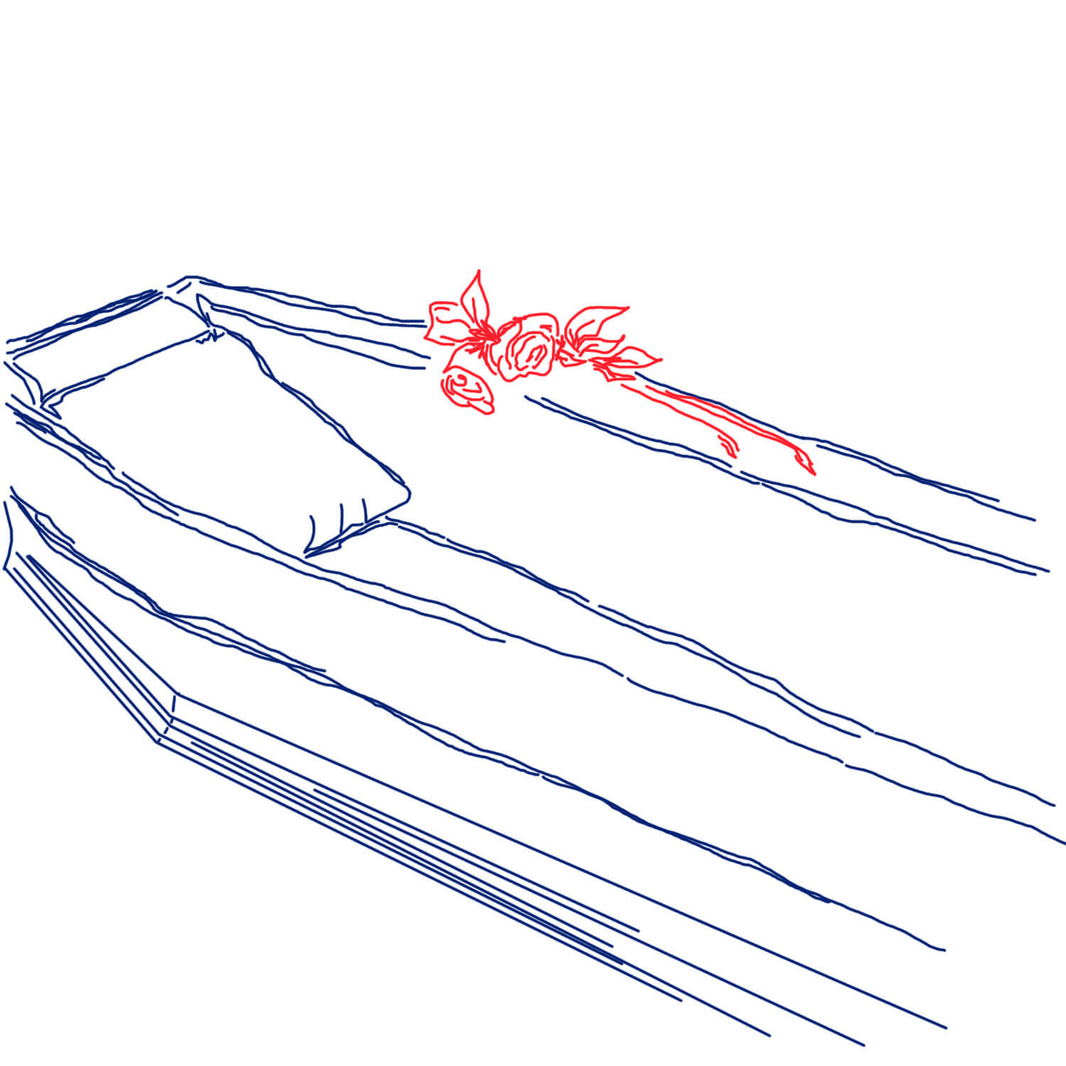 Покрывало в гроб