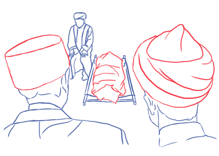 Мусульманские похороны в Москве