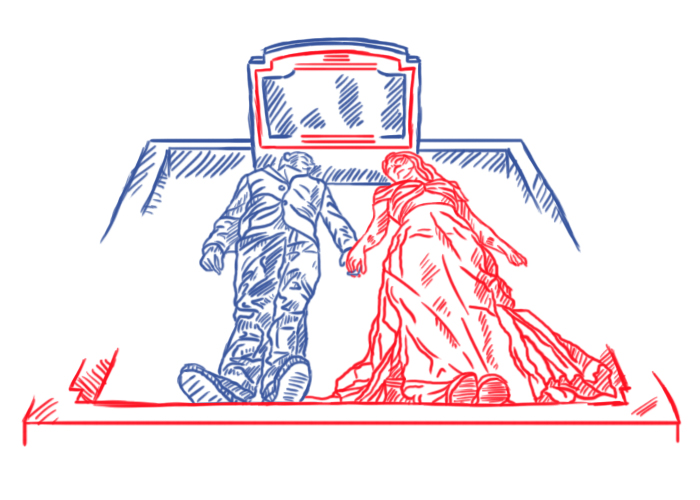 Свадьбы на кладбищах